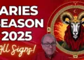 Aries Season 2025 Astrology Overview + All Signs Forecasts…