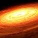Black Hole Size Revealed By Its Eating Pattern