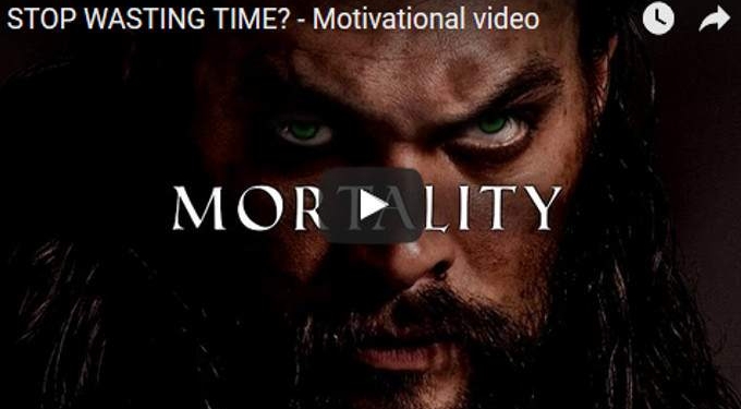 Morning Inspiration: Don’t Waste The Years Of Your Life (Motivational Video)