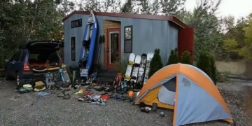 Think You Can’t Fit Outdoor Gear In a Tiny House? Watch This Amazing Video!