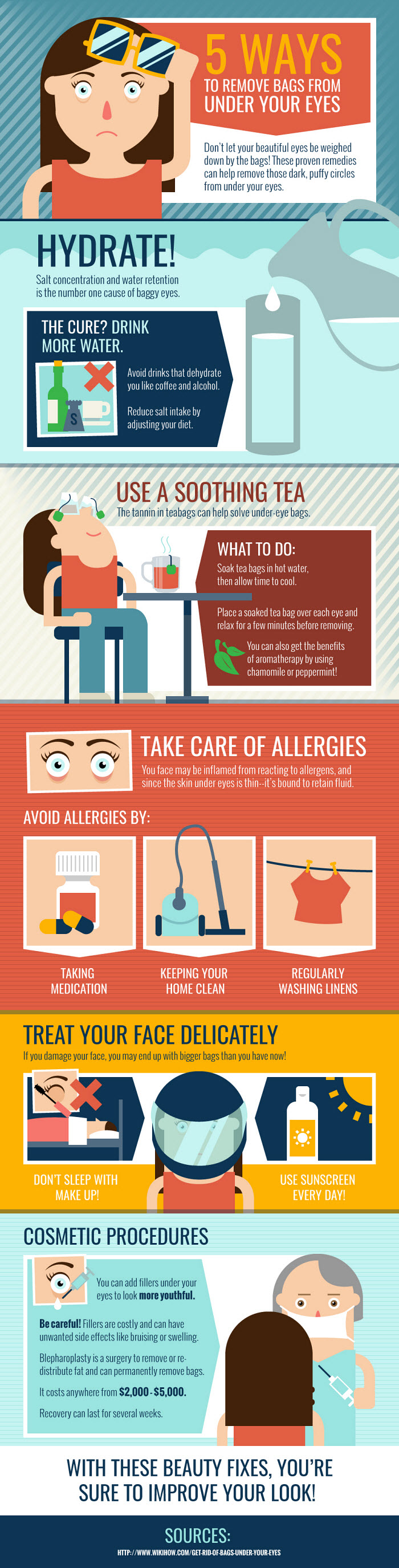 5 Ways To Remove  Bags Under Your Eyes (Besides Cucumbers)