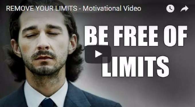 Morning Inspiration: How To Remove The Limits From Your Thinking (Motivational Video)