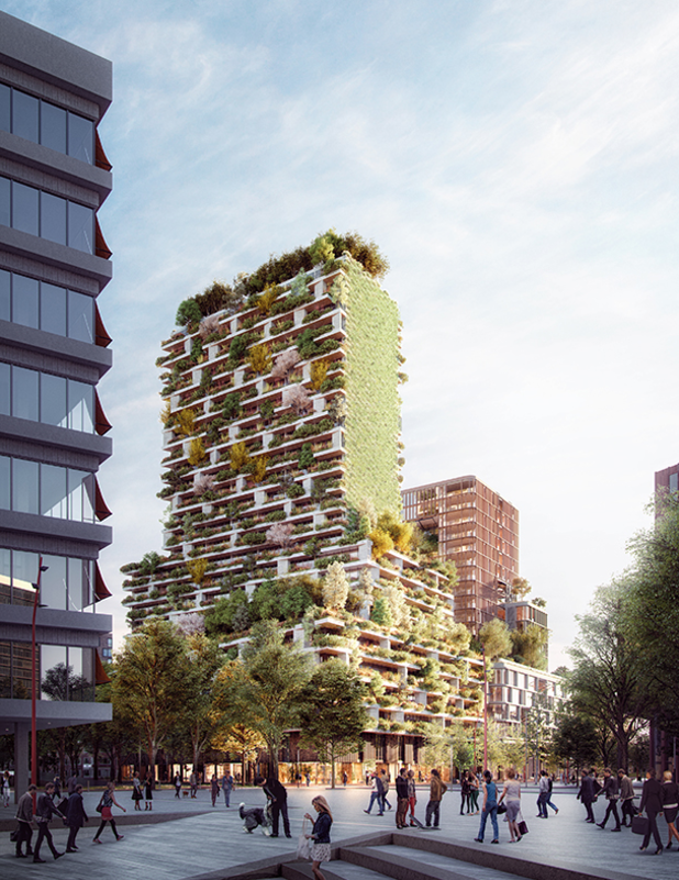 The Netherlands Unveiled Plans For Their First Vertical Forest and It Looks Awesome