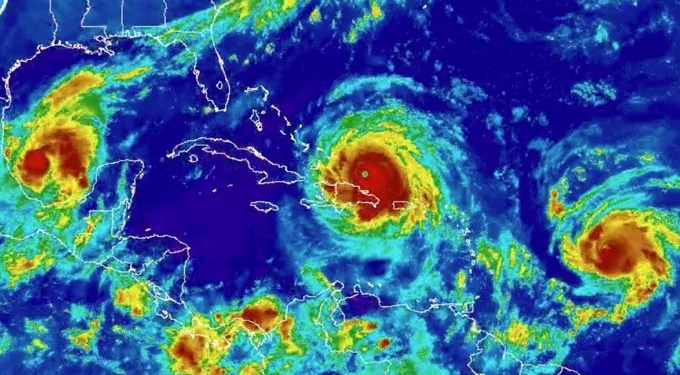 WATCH: History Making 3 Hurricanes At The Same Time: Hurricanes Irma, Jose and Katia