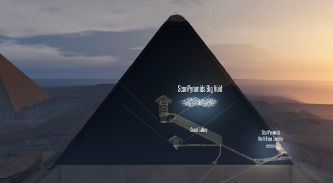 Scientists Discover Hidden Chamber In Egypt’s Great Pyramid