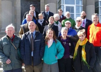Judge Drops Charges Against 13 Who Argued Pipeline Civil Disobedience Action Was “Necessary” to Save Planet
