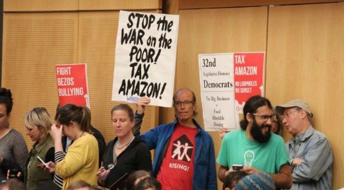 In Major Win Over ‘Corporate Bullying,’ Seattle Approves Tax on Amazon to Combat Homelessness