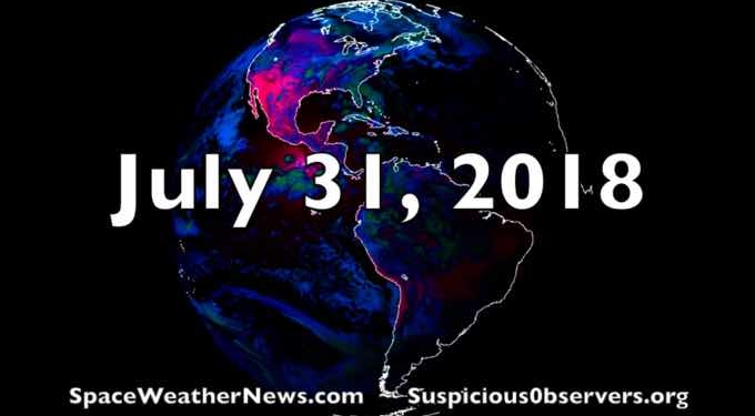 USA Hits Cosmic Ray Max, Lightning, Deadly Hail, Colliding Stars, New Understanding of Deep Earthquakes | S0 News Jul.31.2018
