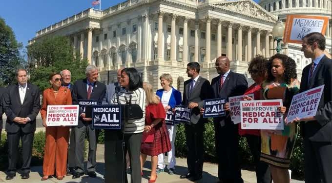 Medicare for All Caucus Met With Applause as 62 House Democrats Demand Healthcare for Every American ‘From the Day They’re Born’