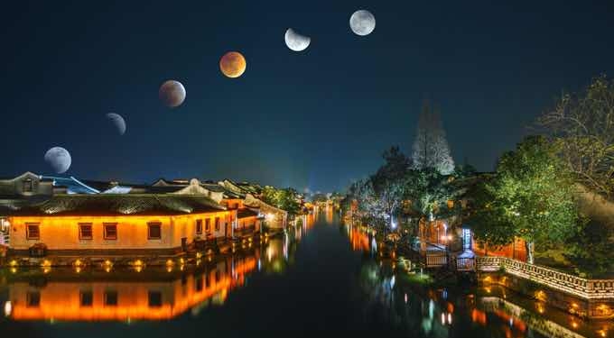 How To Watch TODAY’s Superlong, Blood Moon Total Lunar Eclipse ONLINE (It Won’t Be Visible in North America)