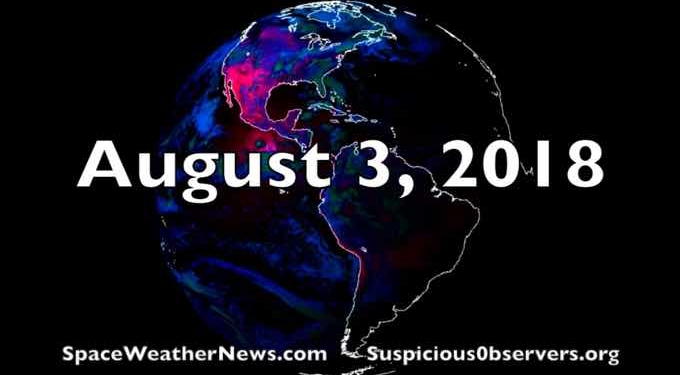 Space Weather, Rogue Dwarf, Supernova, 240fps Lightning Video | S0 News Aug.3.2018