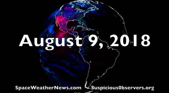 Solar Polar Fields Spiking, Planets Aligned, Rinjani Volcano Quake | S0 News Aug.9.2018