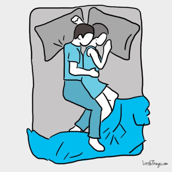 What Your Sleep Position Says About Your Relationship