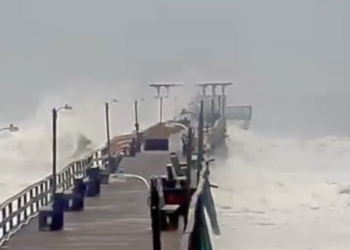 LIVE Hurricane Florence North Carolina Beach Cams