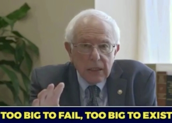 ‘Too Big to Fail, Too Big to Exist’: Sanders Introduces Bill to Break Up Nation’s Largest Wall Street Banks