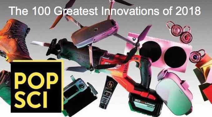 The 100 Greatest Innovations of 2018