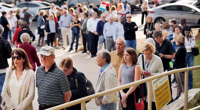 Surging early voting turnout in Texas surpasses numbers from 2014 after only five days
