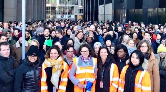#GoogleWalkout: Workers Worldwide Leave Their Desks to Demand End to Sexual Harassment and Inequity