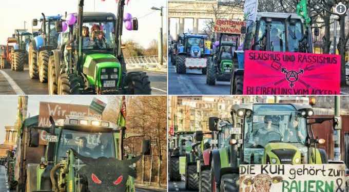 35,000 Protest in Berlin Against Against Industrialized Agriculture, Demanding an Agricultural Revolution