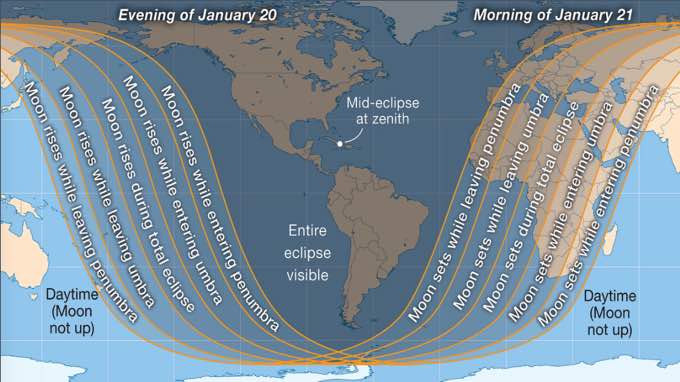 How to Watch the Jan 20 Super Blood Wolf Moon Lunar Eclipse Online!