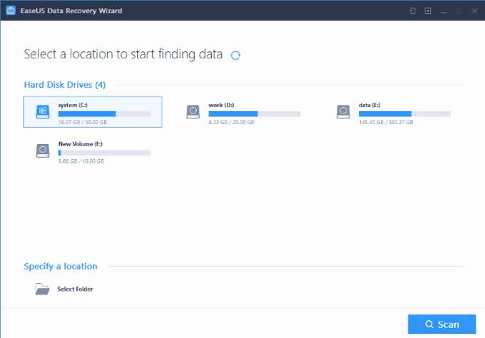 EaseUS Data Recovery Wizard Free Is Strongly Recommended To Recover Deleted Data