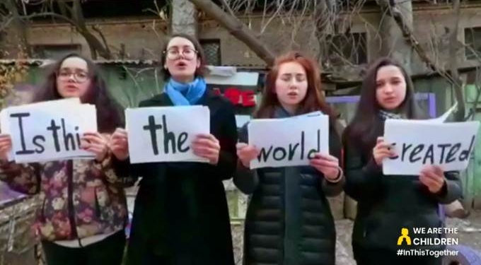 #InThisTogether – Is This The World We Created? [Queen Music Video Supporting the Children in Greek Refugee Camps]