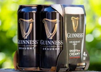 Guinness to Ditch Plastic Packaging