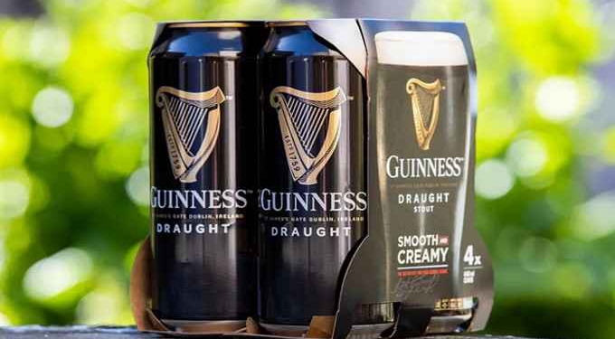 Guinness to Ditch Plastic Packaging