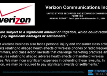 Verizon Announces 20 More U.S. Cities to Get 5G Despite Telecom Admitting No Studies Say It’s Safe, Widespread Opposition, 5G Failure, and Future Lawsuits