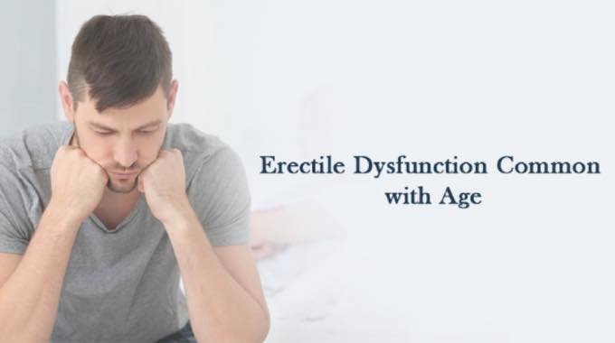Erectile Dysfunction Common with Age