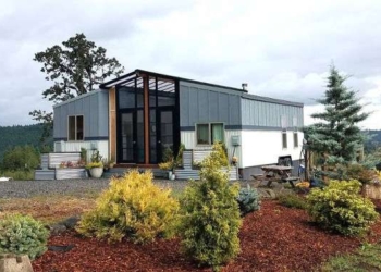 This Family Home Is Two Tiny Houses Connected by A Sunroom