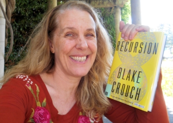 Cynthia Sue Larson with Recursion by Blake Crouch