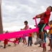 Pink Seesaws Installed at Border Fence, In Joyful Act of Resistance