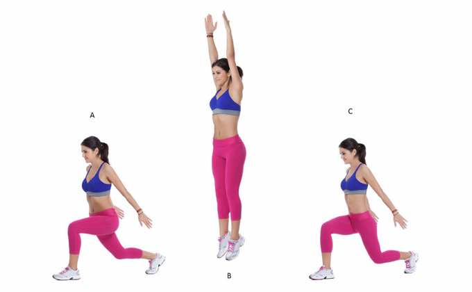 How to Do Jumping Lunges