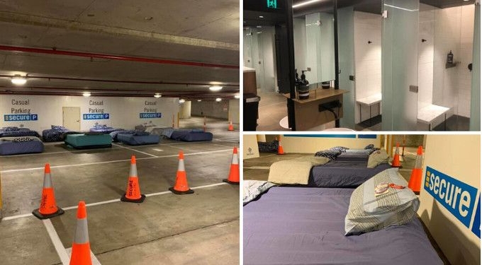 These Parking Lots Turn Into Safe Havens for Homeless People at Night, With Spectacular Results