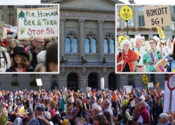 Cities Around The World Unite For Global Protest Against 5G Technology On January 25