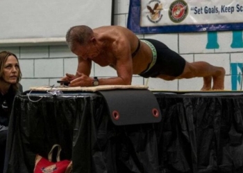 62-Year-Old Man Breaks World Planking Record By Holding It For 8 Hours