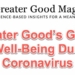 Greater Good’s Guide to Well-Being During Coronavirus