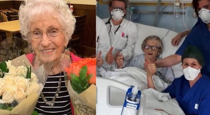 Grandmothers in Their 90s and 100s Are Beating Back the Virus – and Sharing Important Advice