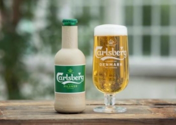 Carlsberg Created A ‘World First’ Beer Bottle Made From Paper