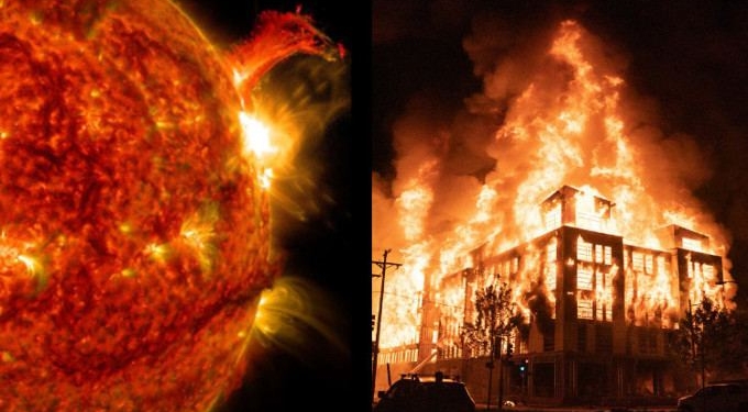 Strongest Solar Flare In Years Coincides With Riots, Reminding Us That Solar Activity and Unrest are Historically Linked