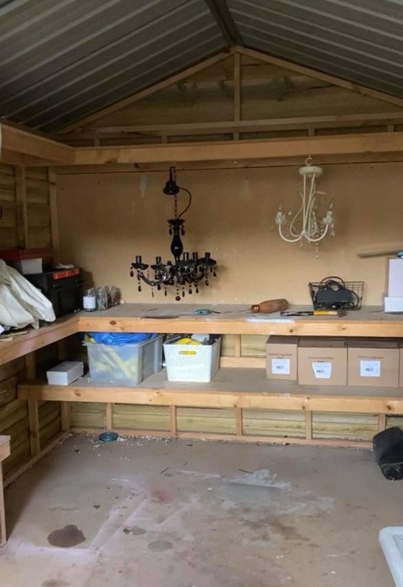 Transforming My Old Shed Into A Spiritual Psychic Reading Haven