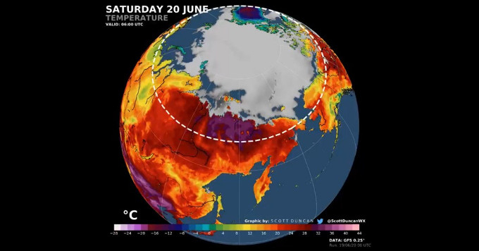 Arctic Hits 100.4°F—Hottest Temperature on Record