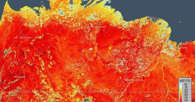 Number of Siberian Forest Fires Increase Fivefold in Week Since Record High Temperature