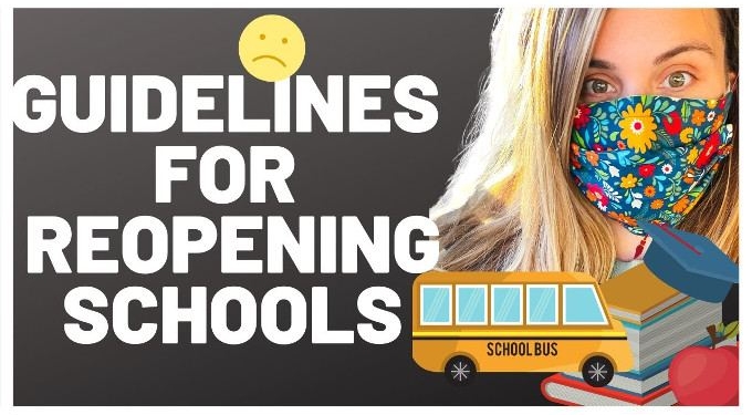 CDC Guidelines for Going Back to School in 2020