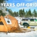 Extreme Off-Grid Living in a 4 Season Tent & Tiny Truck Camper
