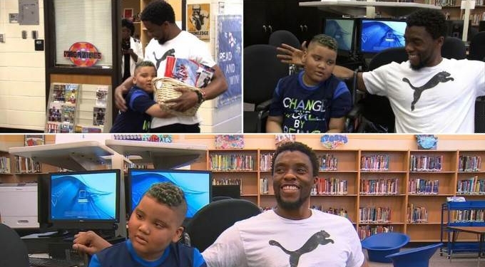 Chadwick Boseman Visited a Young Fan Dying of Cancer During His Own Secret Fight with Illness