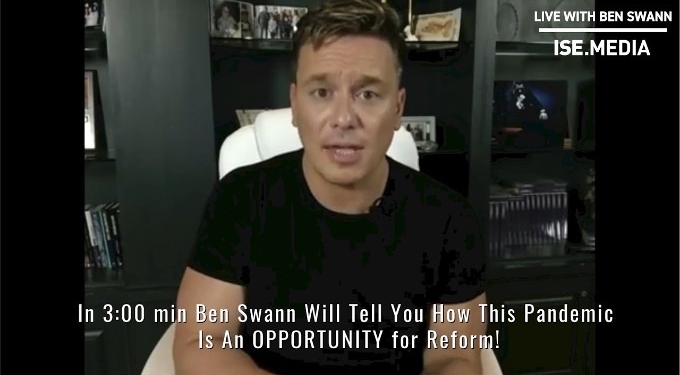 In Just 3 Minutes, Ben Swann Tells You How This Pandemic Is An OPPORTUNITY for Reform!