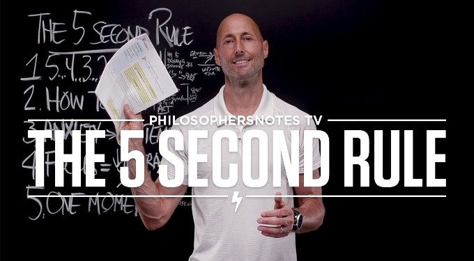 MUST SEE: The 5 Second Rule by Mel Robbins | Reviewed by Brian Johnson