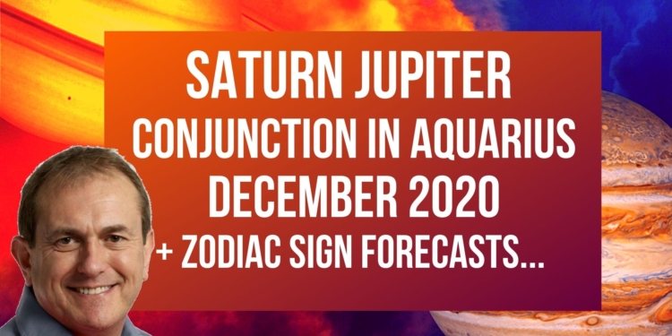 Saturn Jupiter Great Conjunction in Aquarius – 21st December 2020 + Zodiac Sign Forecasts…